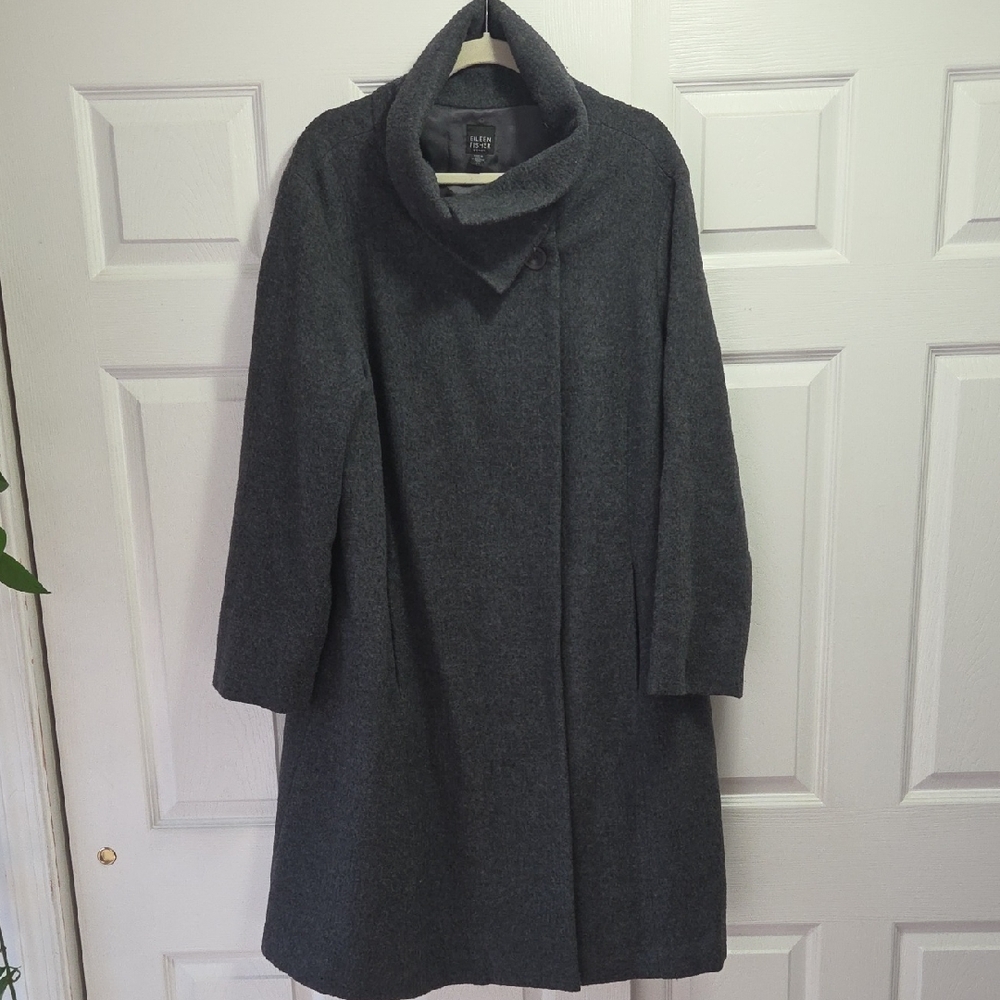Eileen Fisher Wool Coat